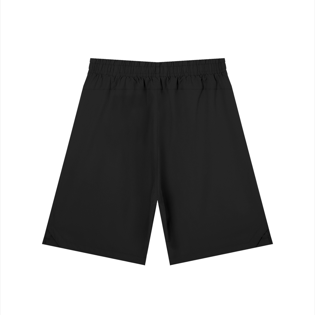 Futéon Men’s Solid Elastic Waist Shorts