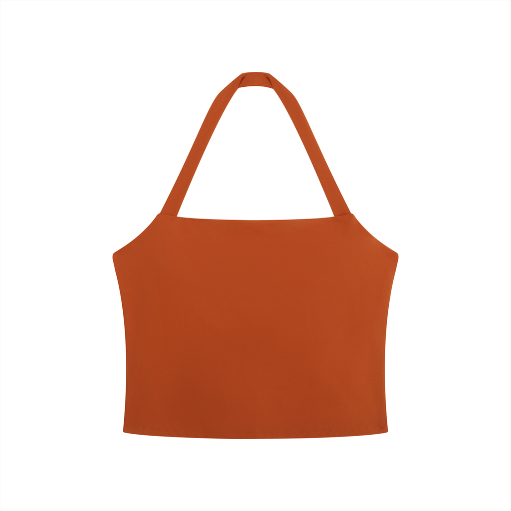 Futéon Women's Halter Crop Sports Bra