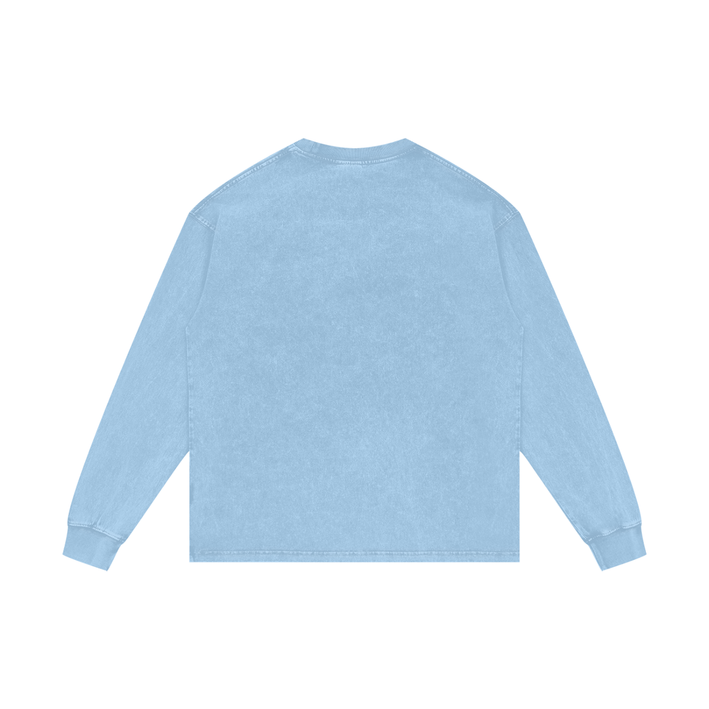 Futéon Acid Wash Oversize Long Sleeve