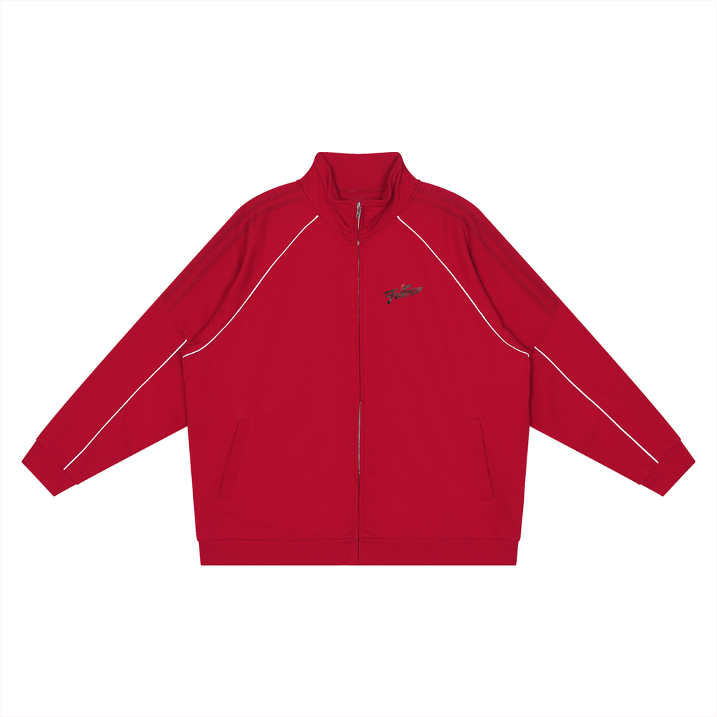 Futéon Reflection Striped Raglan Sleeve Jacket