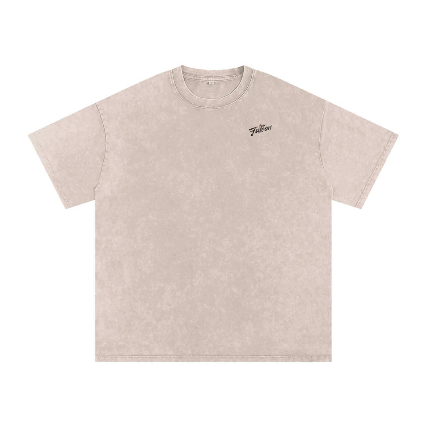 Futéon Snow Washed Oversized Cotton T-Shirt