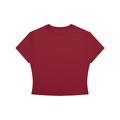 Futéon Women's Crewneck Crop T-Shirt