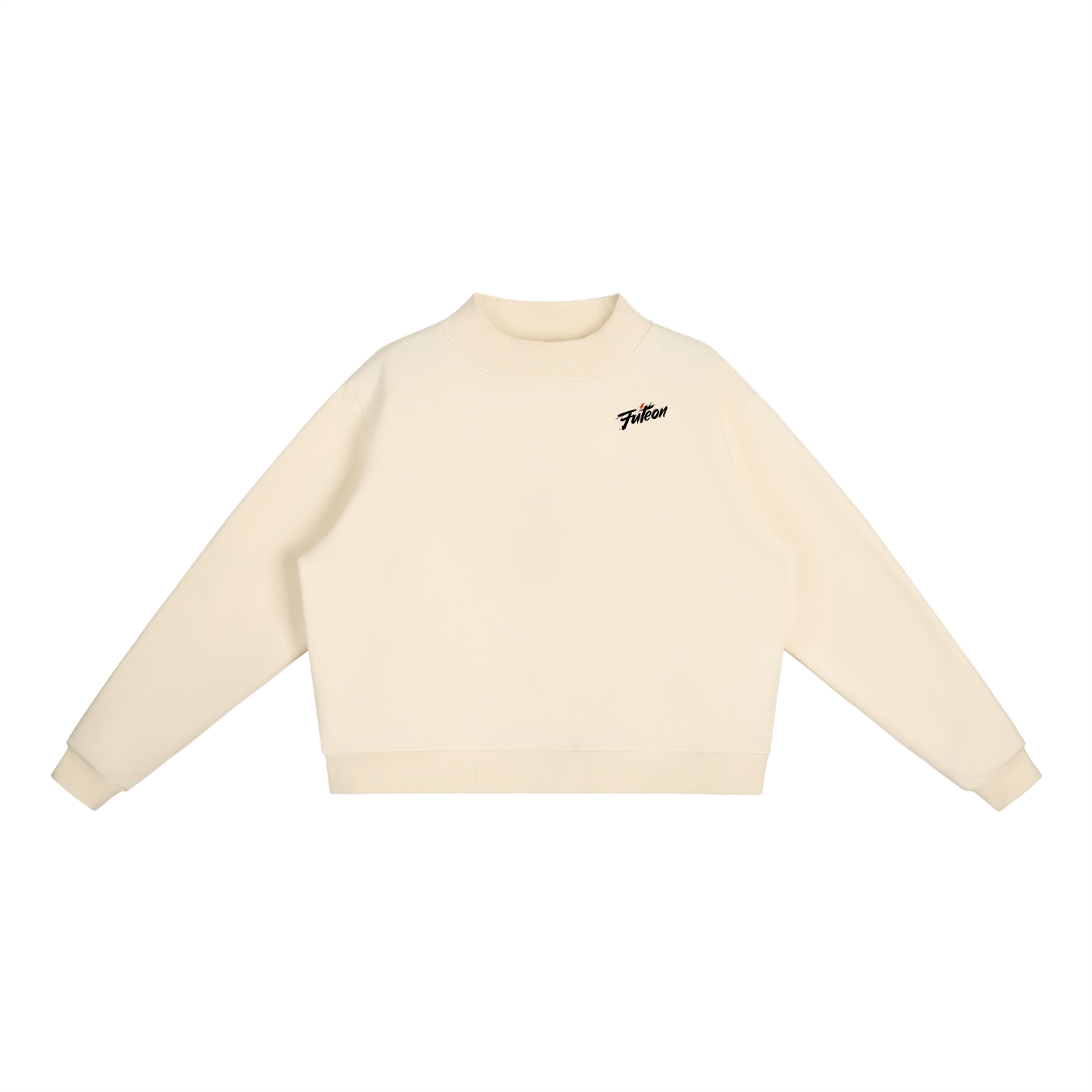 Futéon Fleece Mock-Neck Crew Long Sleeve