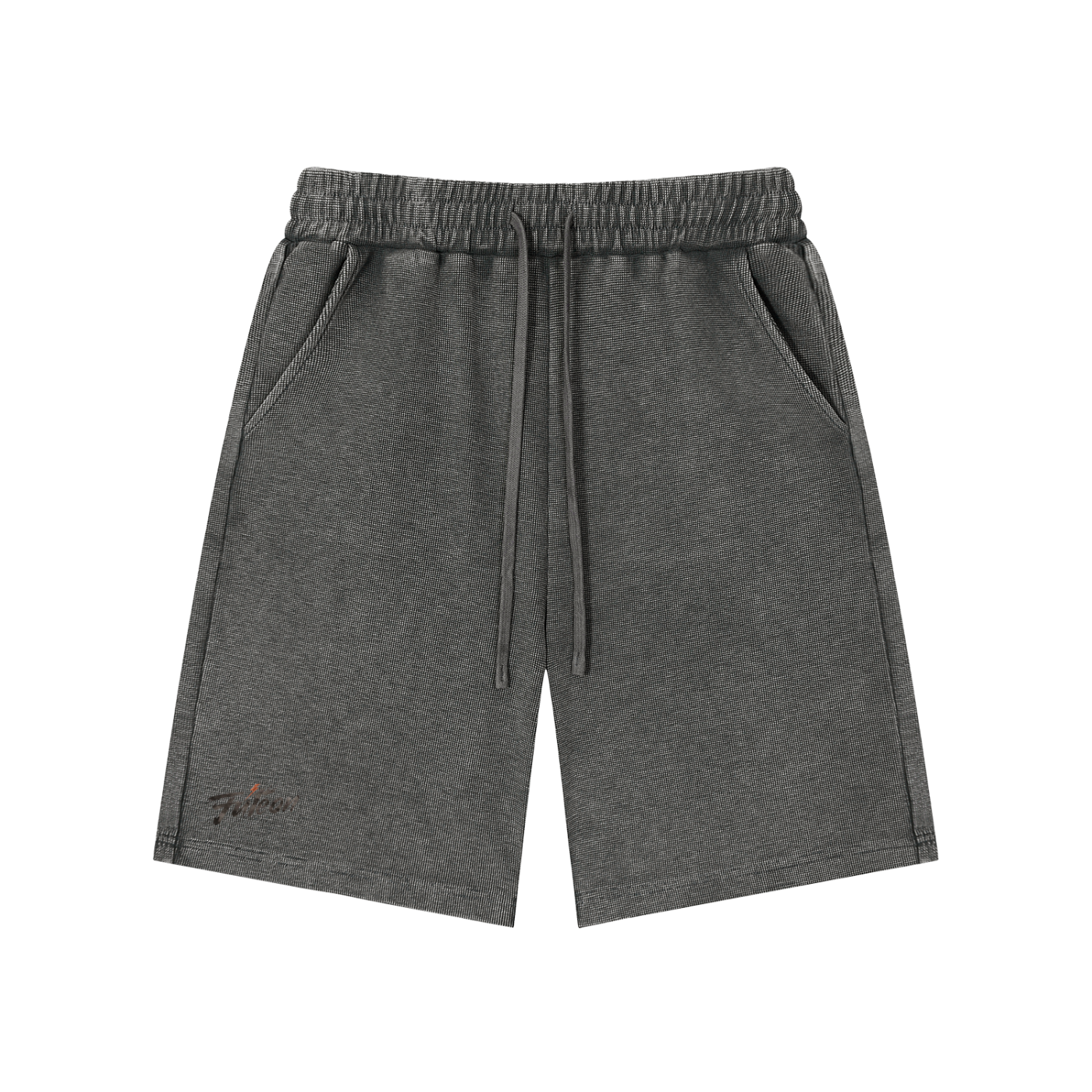 Futéon Mineral Wash Waffle Knit Shorts