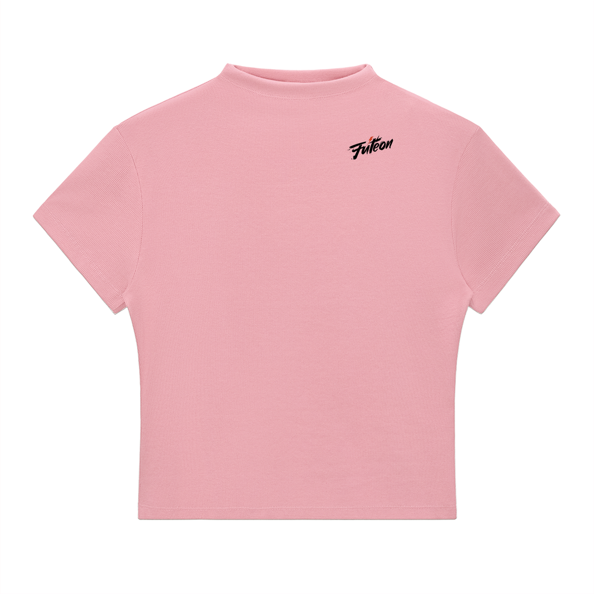 Futéon Essential Slim Fit Mock Neck T-Shirt