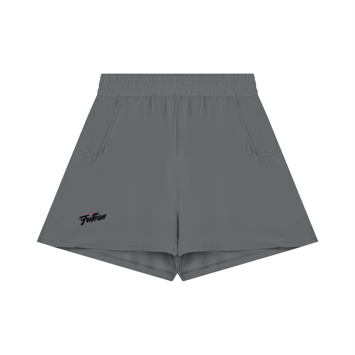 Futéon Women's Ruched Yoga Shorts
