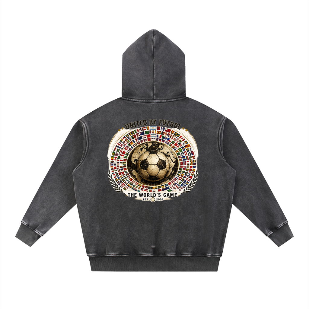 Futéon Snow Wash Fleece Oversize Hoodie