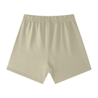 Futéon Unisex Earth Tone Loose Fit Cotton Shorts