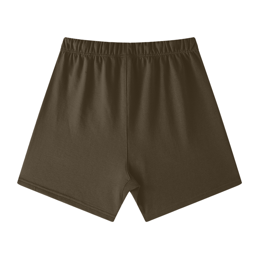 Futéon Unisex Earth Tone Loose Fit Cotton Shorts