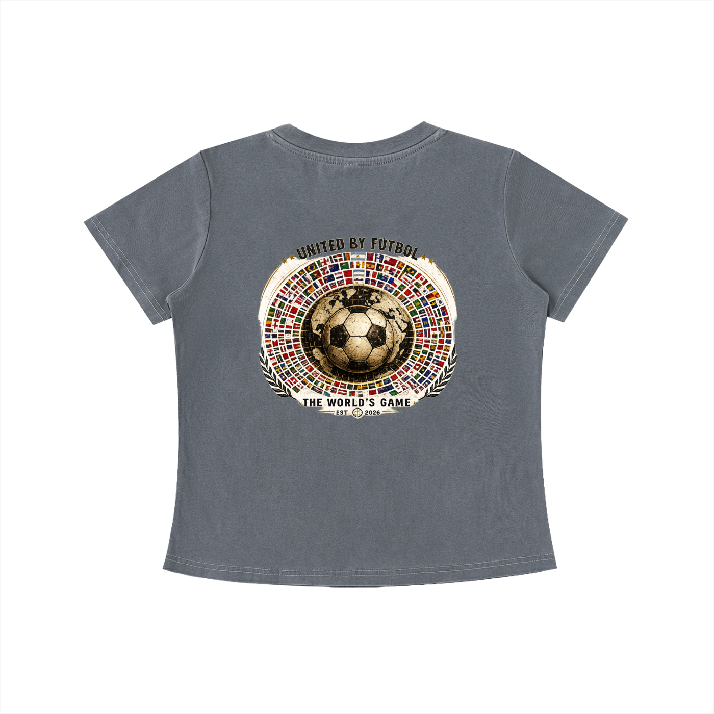 Futéon Vintage Wash Slim Fit T-shirt
