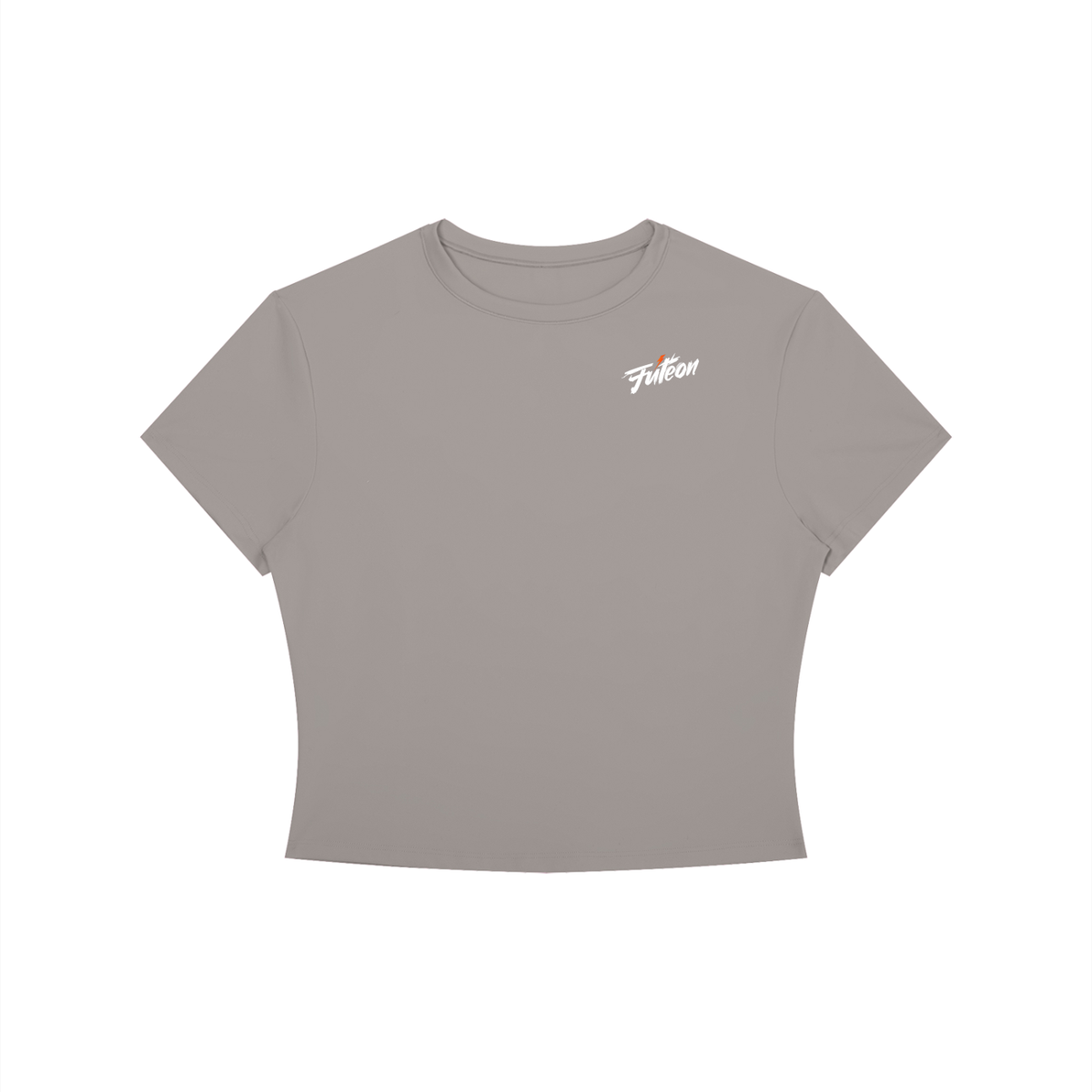 Futéon Women's Crewneck Crop T-Shirt
