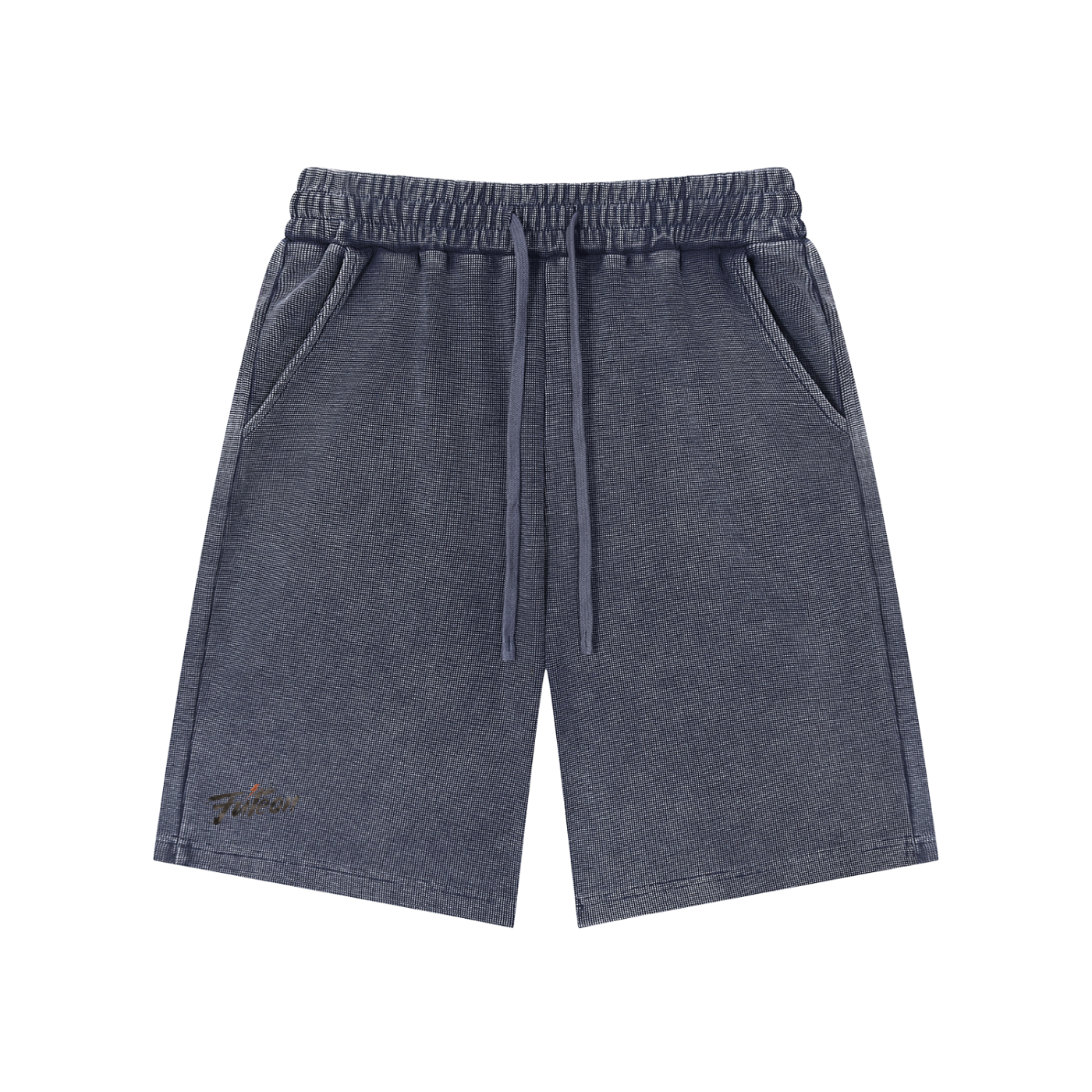 Futéon Mineral Wash Waffle Knit Shorts