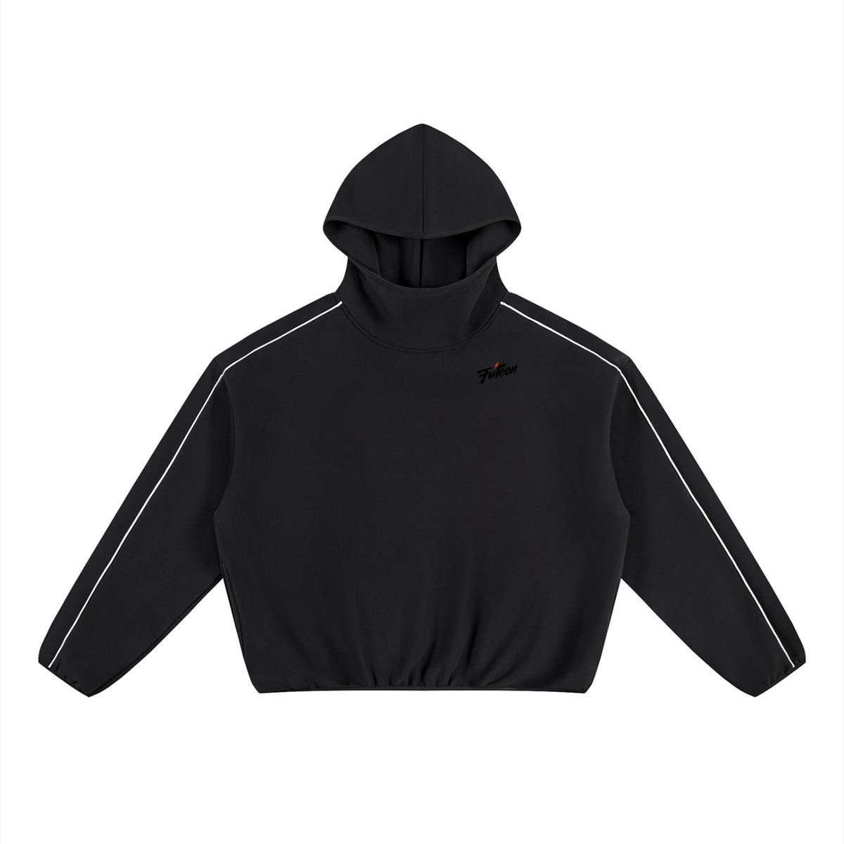 Futéon Boxy Piping Fleece Hoodie