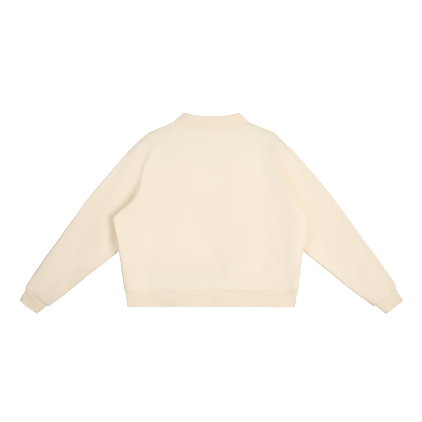 Futéon Essential Fleece Mock-Neck Crew Sweatshirt
