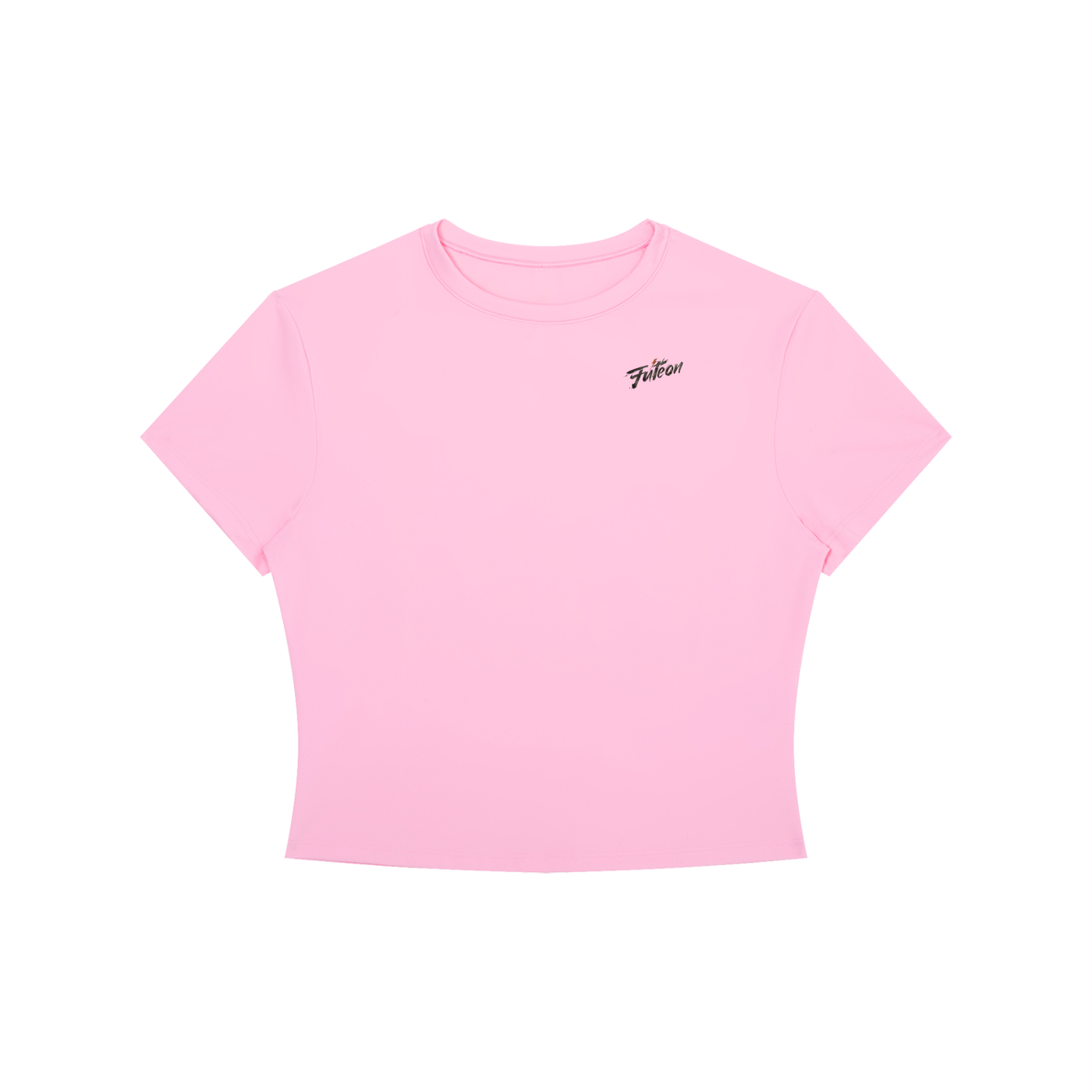 Futéon Women's Crewneck Crop T-Shirt