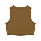 Futéon Women's Tight Crewneck Crop Tank Top