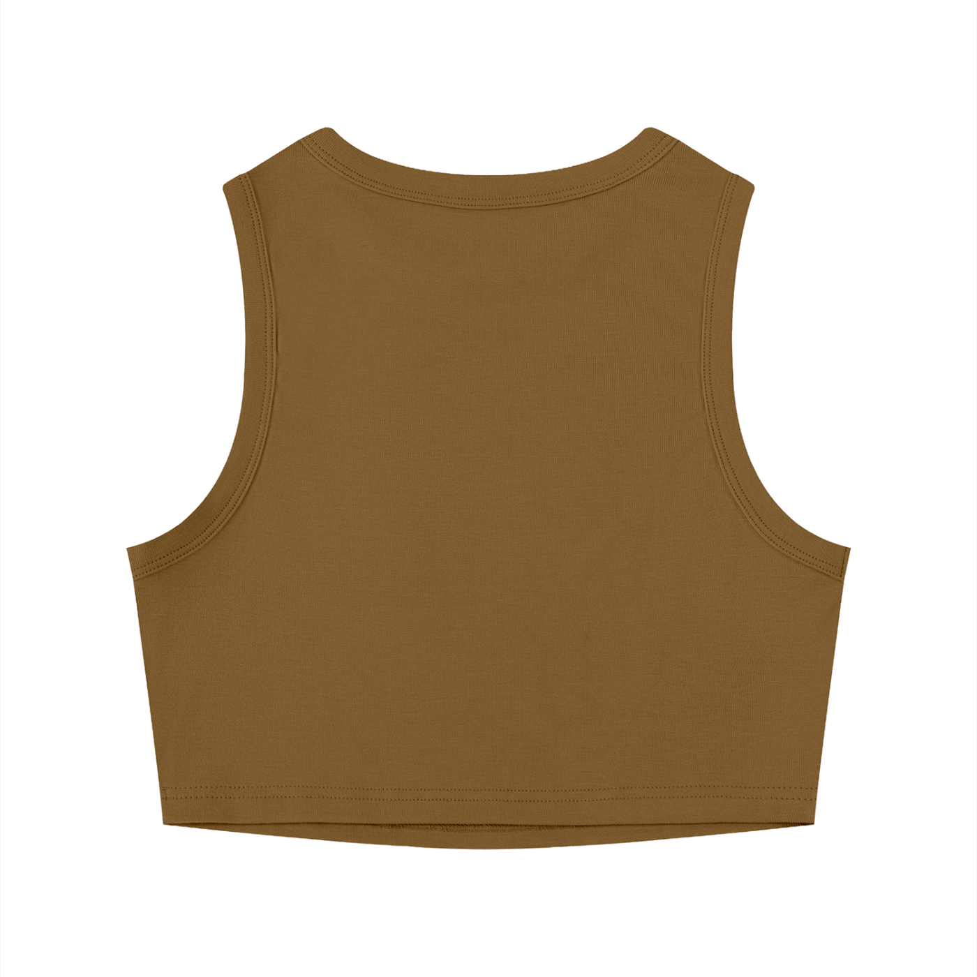 Futéon Women's Tight Crewneck Crop Tank Top