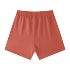 Futéon Unisex Earth Tone Loose Fit Cotton Shorts