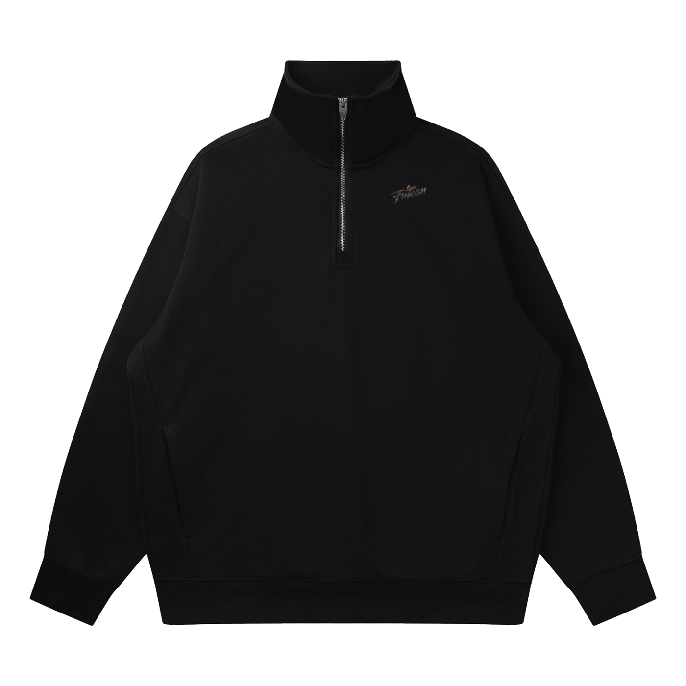 Futéon Quarter-Zip Drop Shoulder Long Sleeve