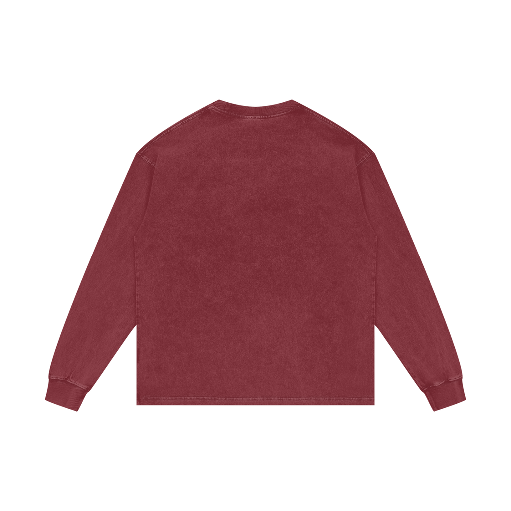 Futéon Acid Wash Oversize Long Sleeve