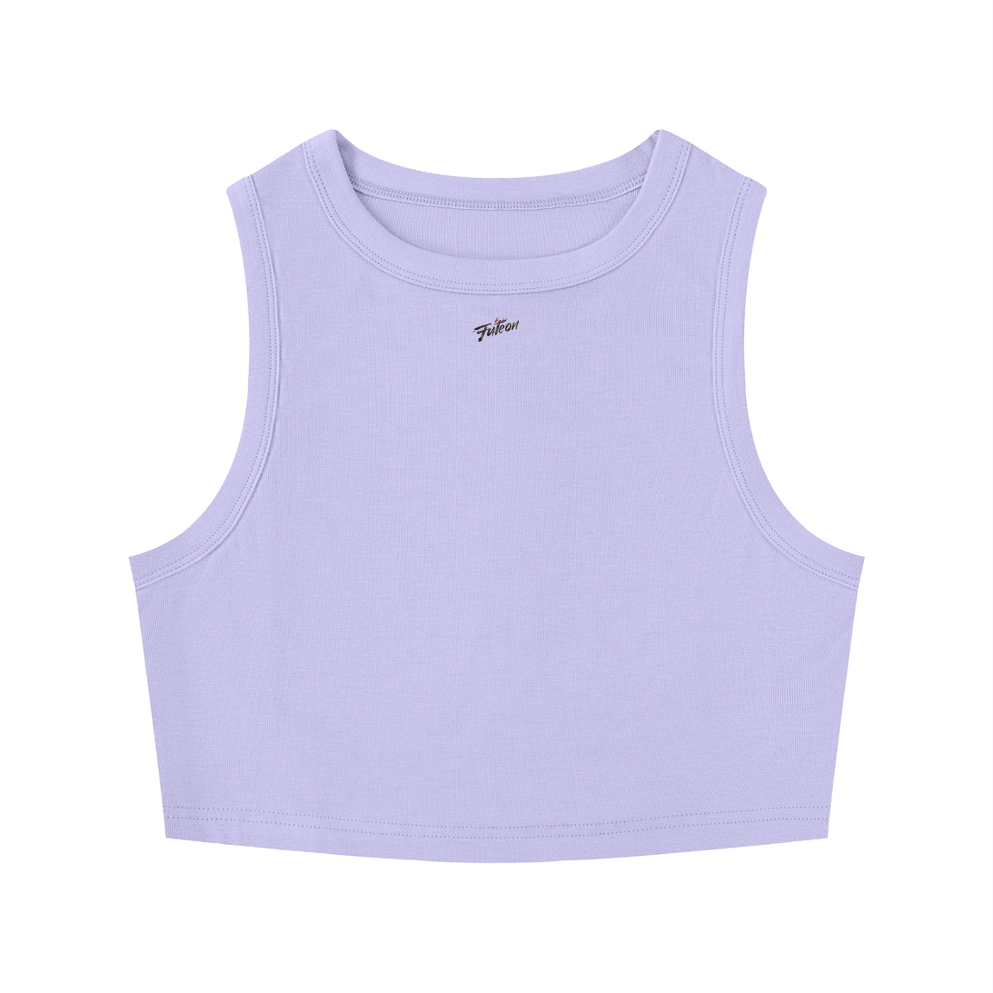 Futéon Women's Tight Crewneck Crop Tank Top
