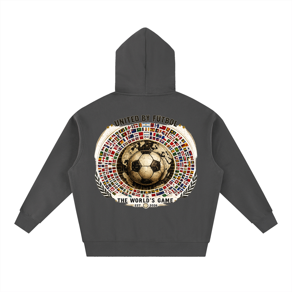 Futéon Essential Oversized Boxy Fit Fleece Hoodie