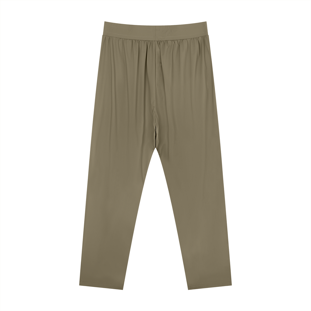 Futéon Men's Straight Leg Elastic Waist Pants
