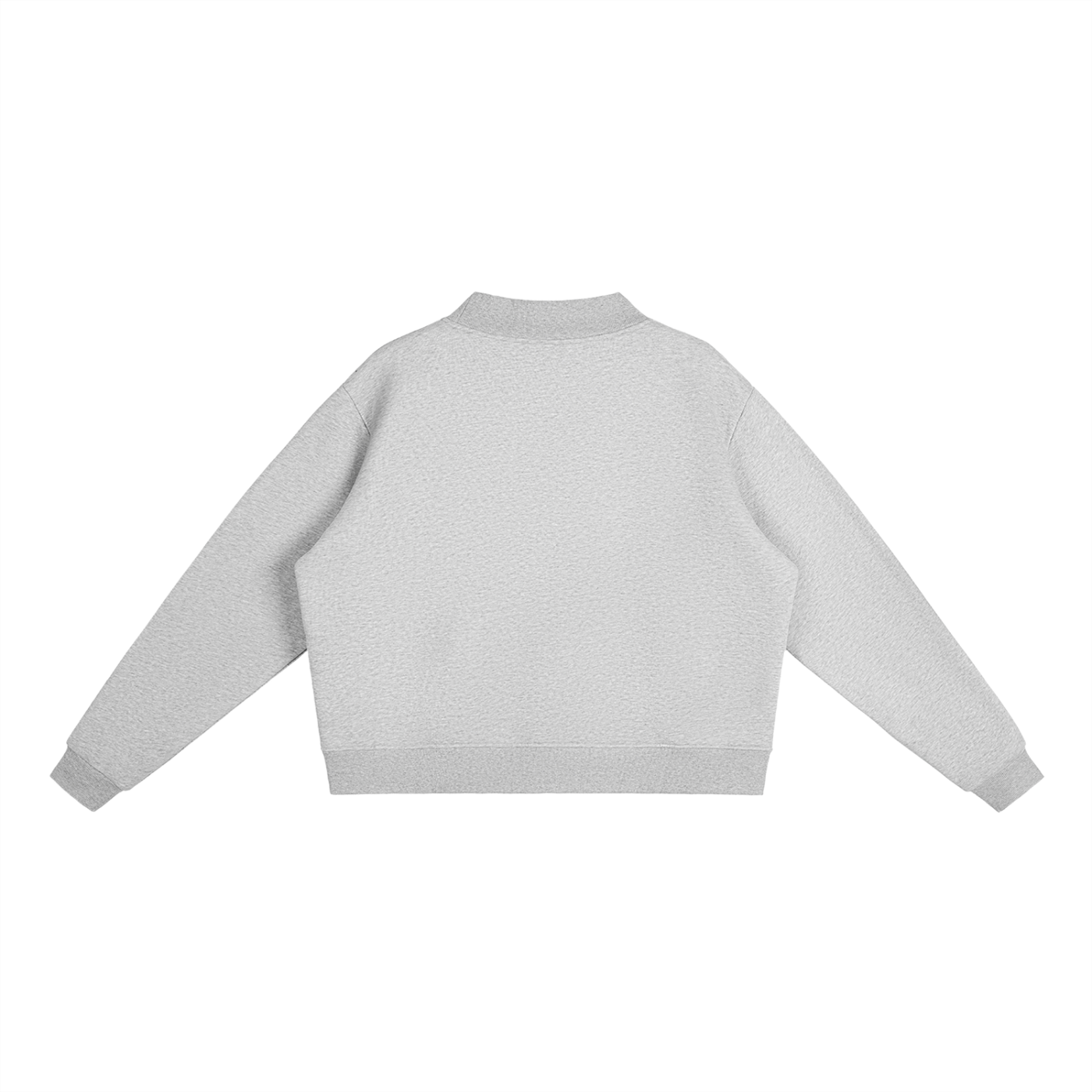 Futéon Essential Fleece Mock-Neck Crew Sweatshirt