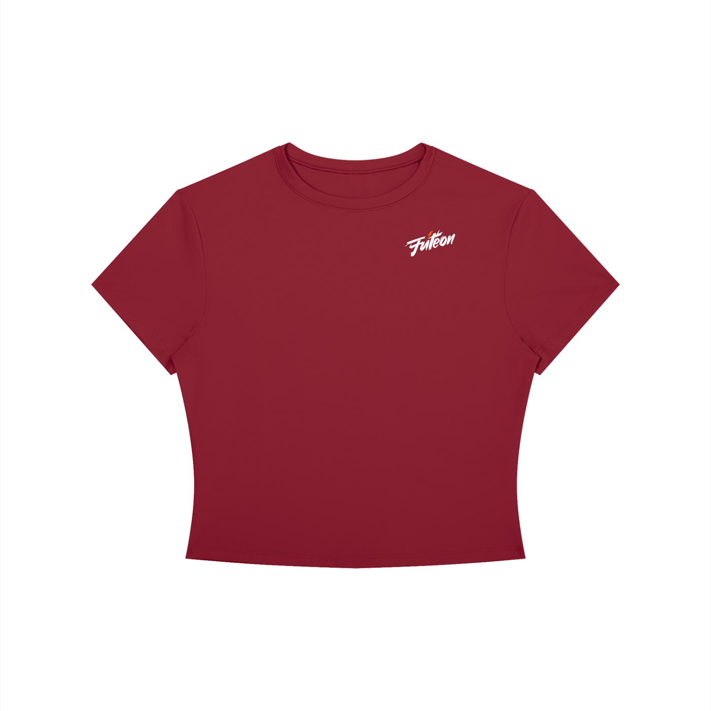 Futéon Women's Crewneck Crop T-Shirt