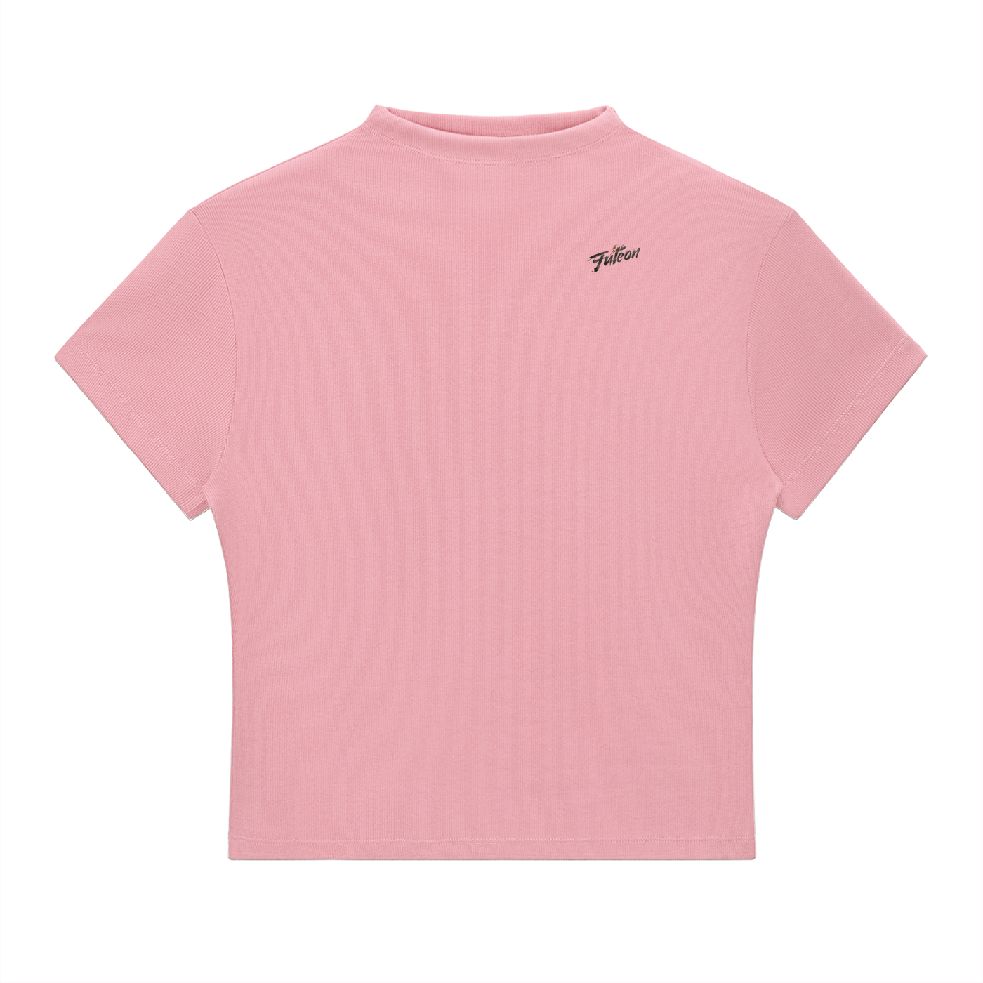 Futéon Essential Slim Fit Mock Neck T-Shirt