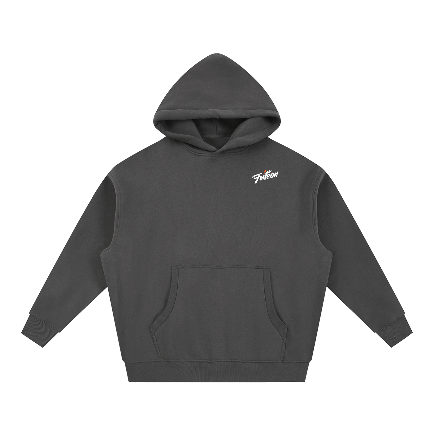 Futéon Essential Oversized Boxy Fit Fleece Hoodie