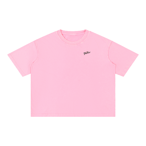 Futéon Mineral Wash Boxy Cotton T-Shirt