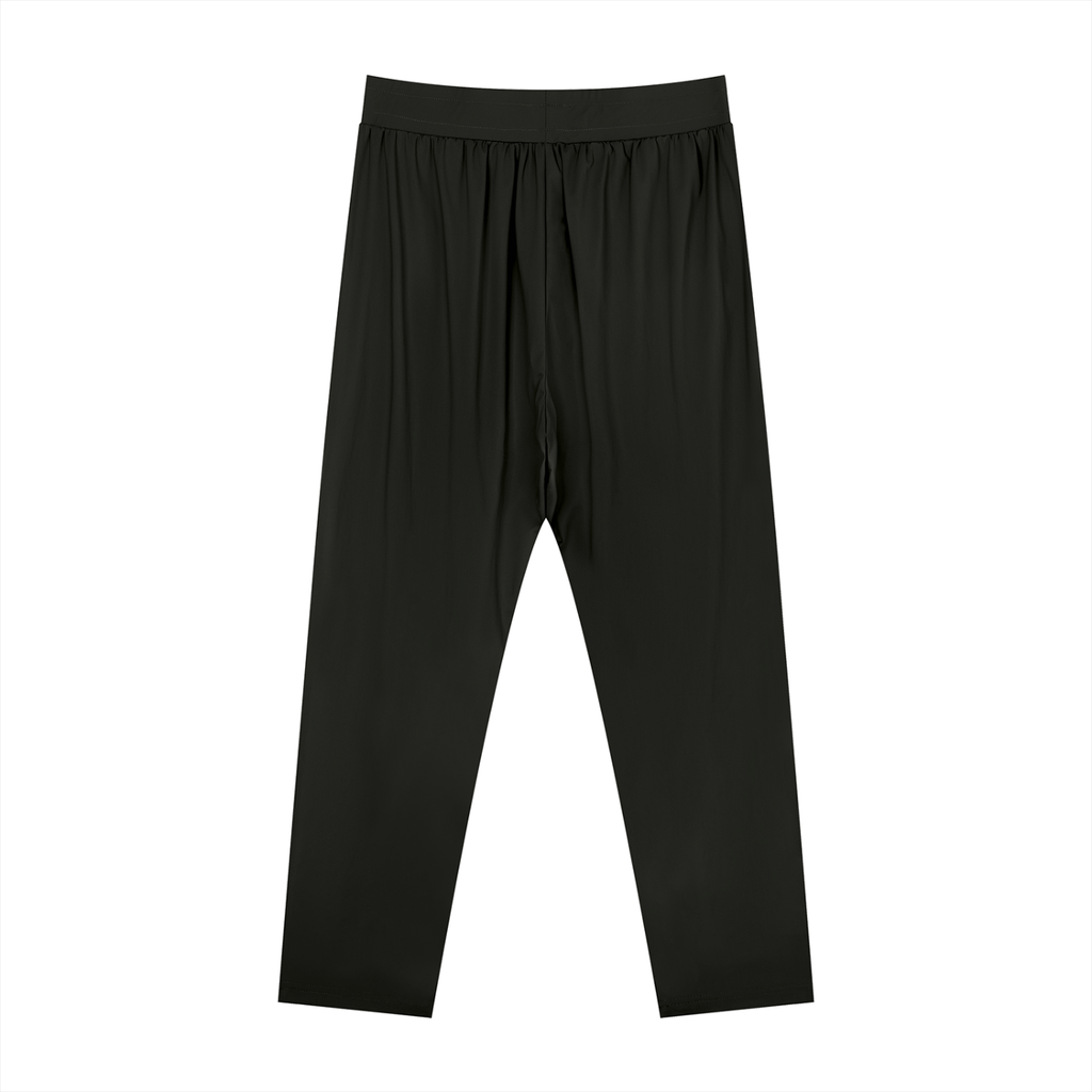 Futéon Men's Straight Leg Elastic Waist Pants