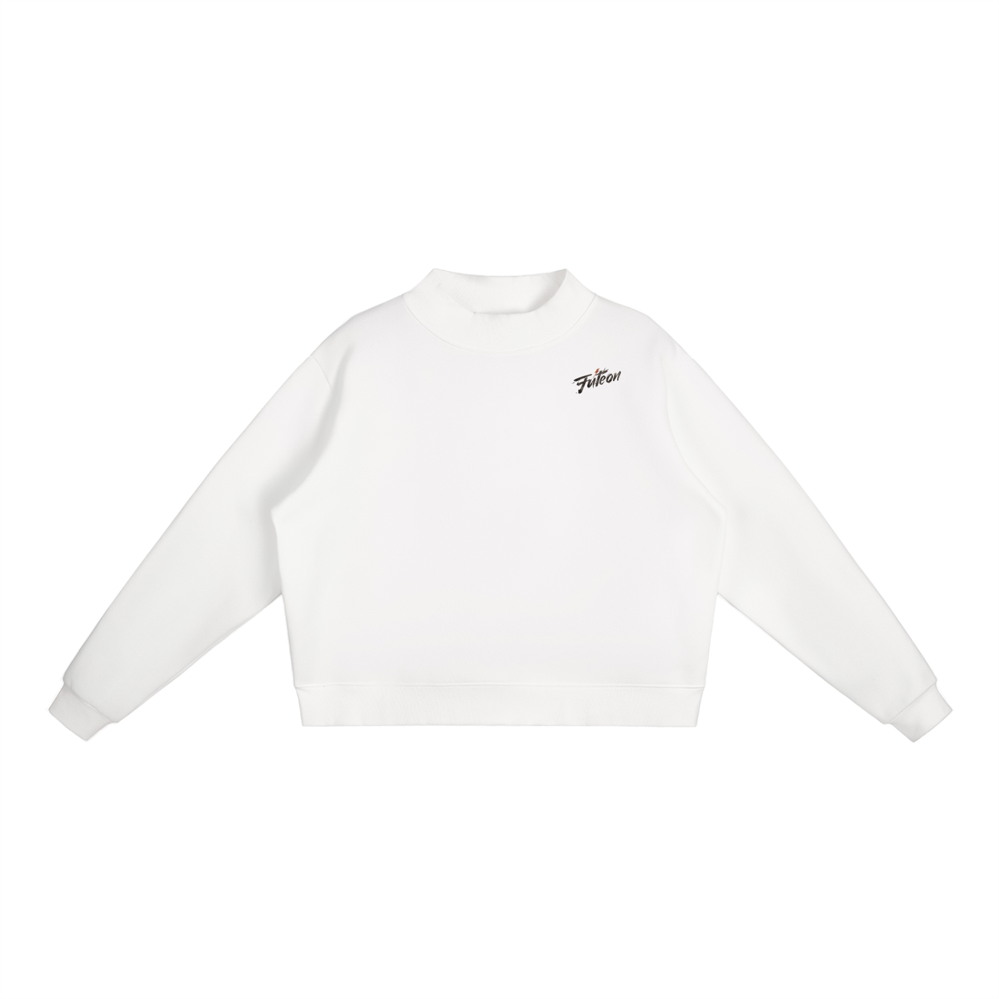 Futéon Fleece Mock-Neck Crew Long Sleeve