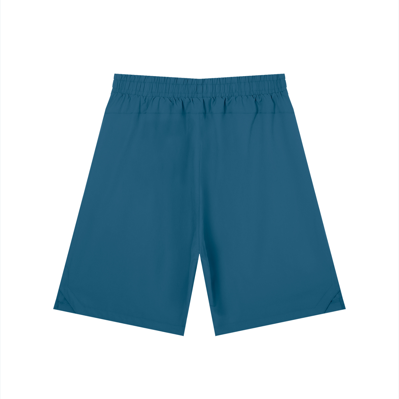 Futéon Men’s Solid Elastic Waist Shorts