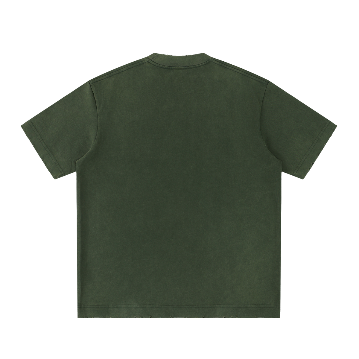 Futéon Heavyweight Vintage Washed Frayed T-Shirt
