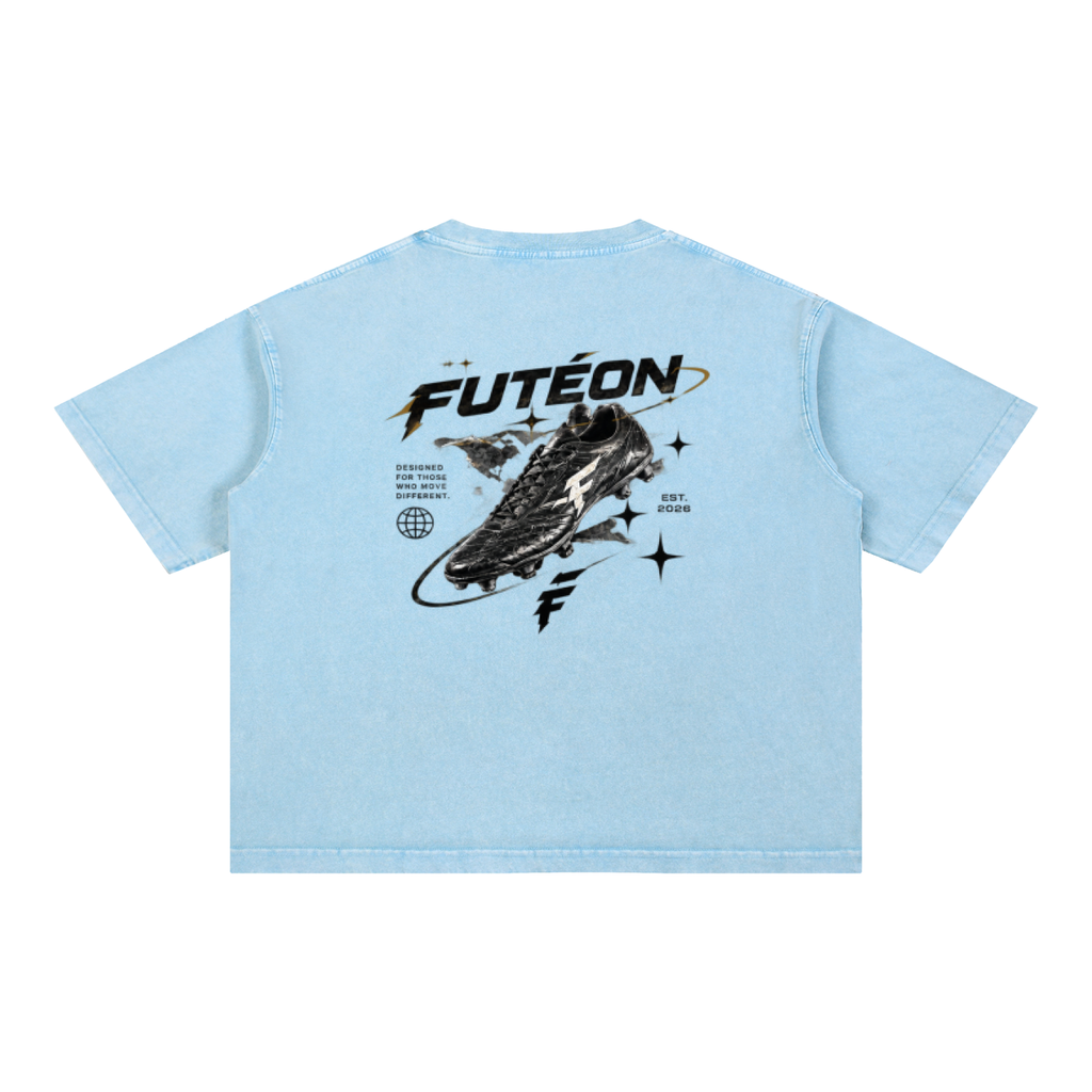 Futéon Mineral Wash Boxy Cotton T-Shirt
