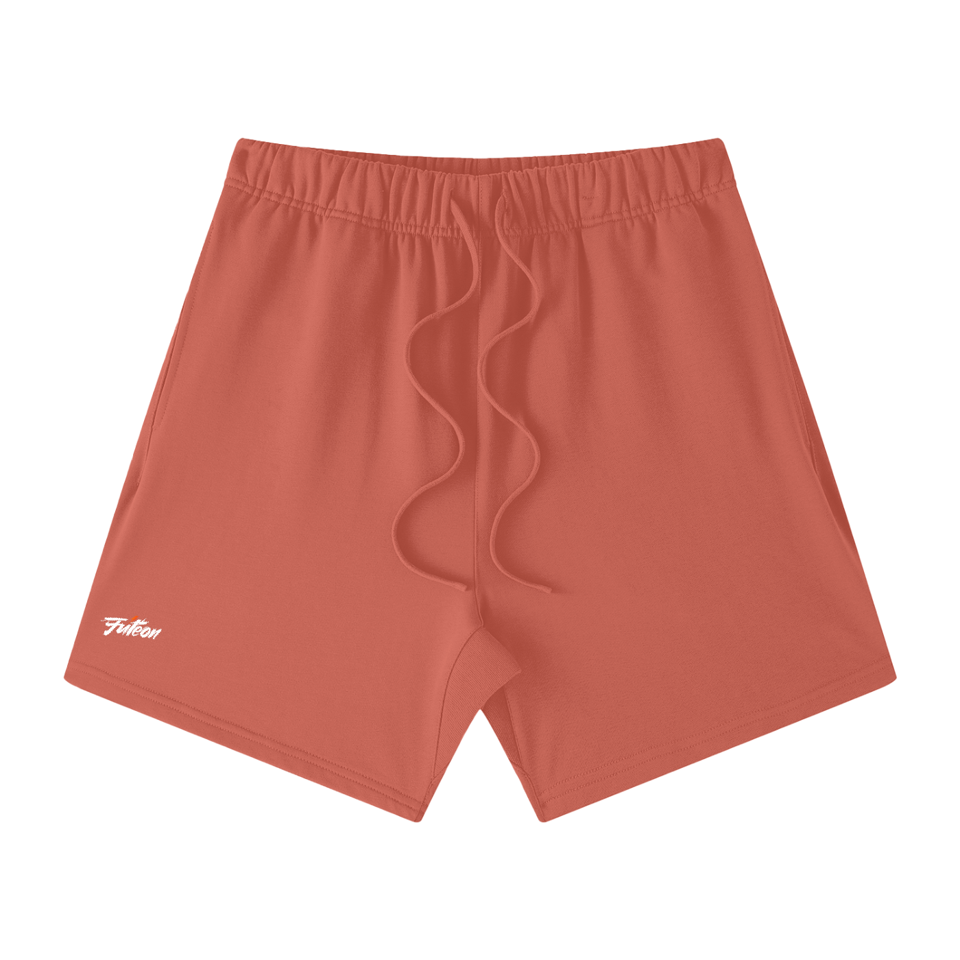 Futéon Unisex Earth Tone Loose Fit Cotton Shorts