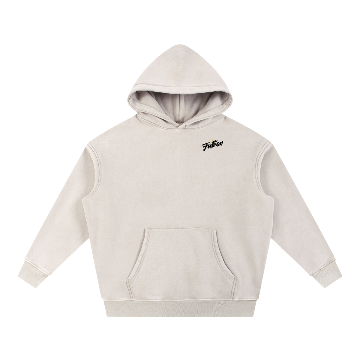 Futéon Snow Wash Fleece Oversize Hoodie
