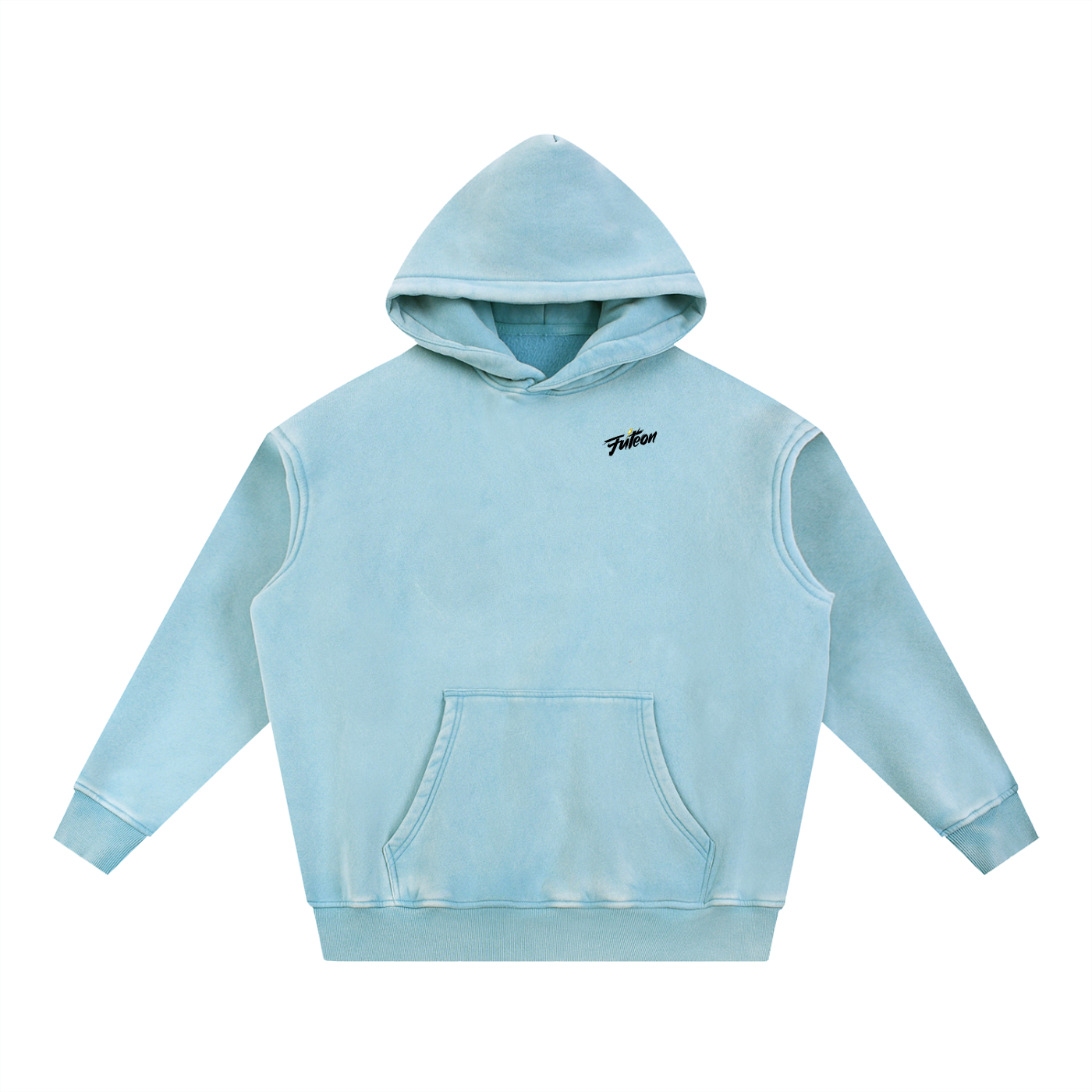 Futéon Snow Wash Fleece Oversize Hoodie