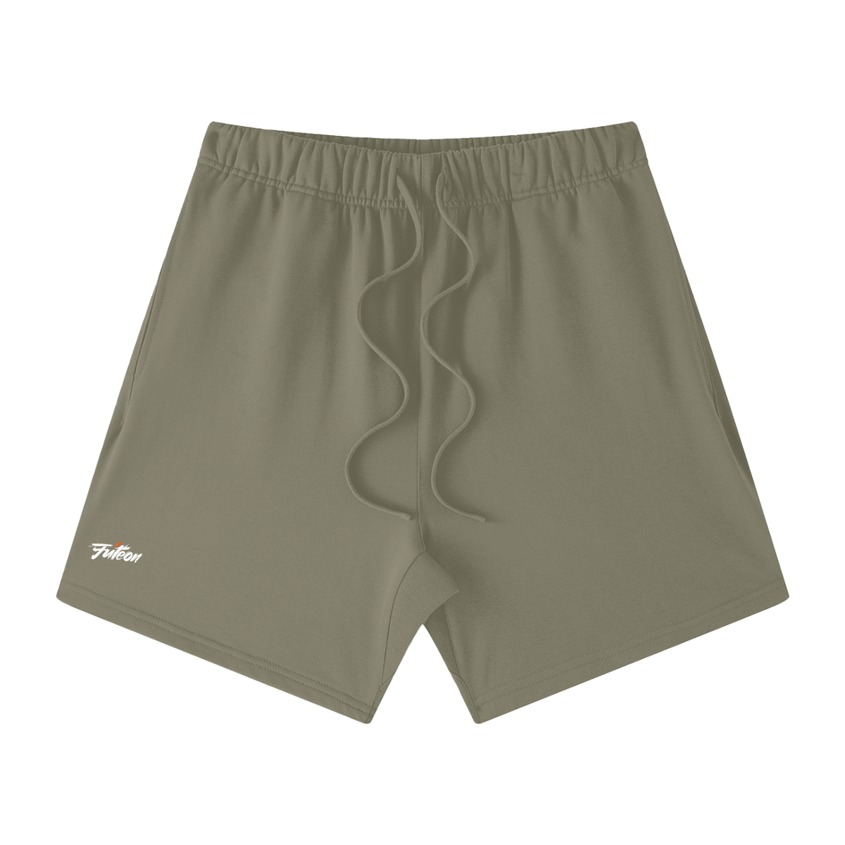 Futéon Unisex Earth Tone Loose Fit Cotton Shorts