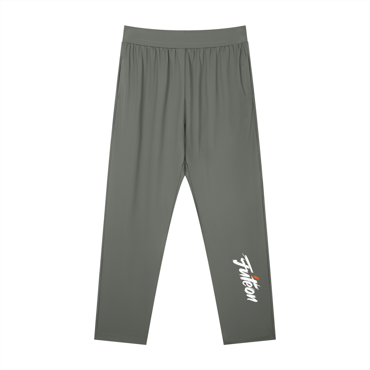 Futéon Men's Straight Leg Elastic Waist Pants