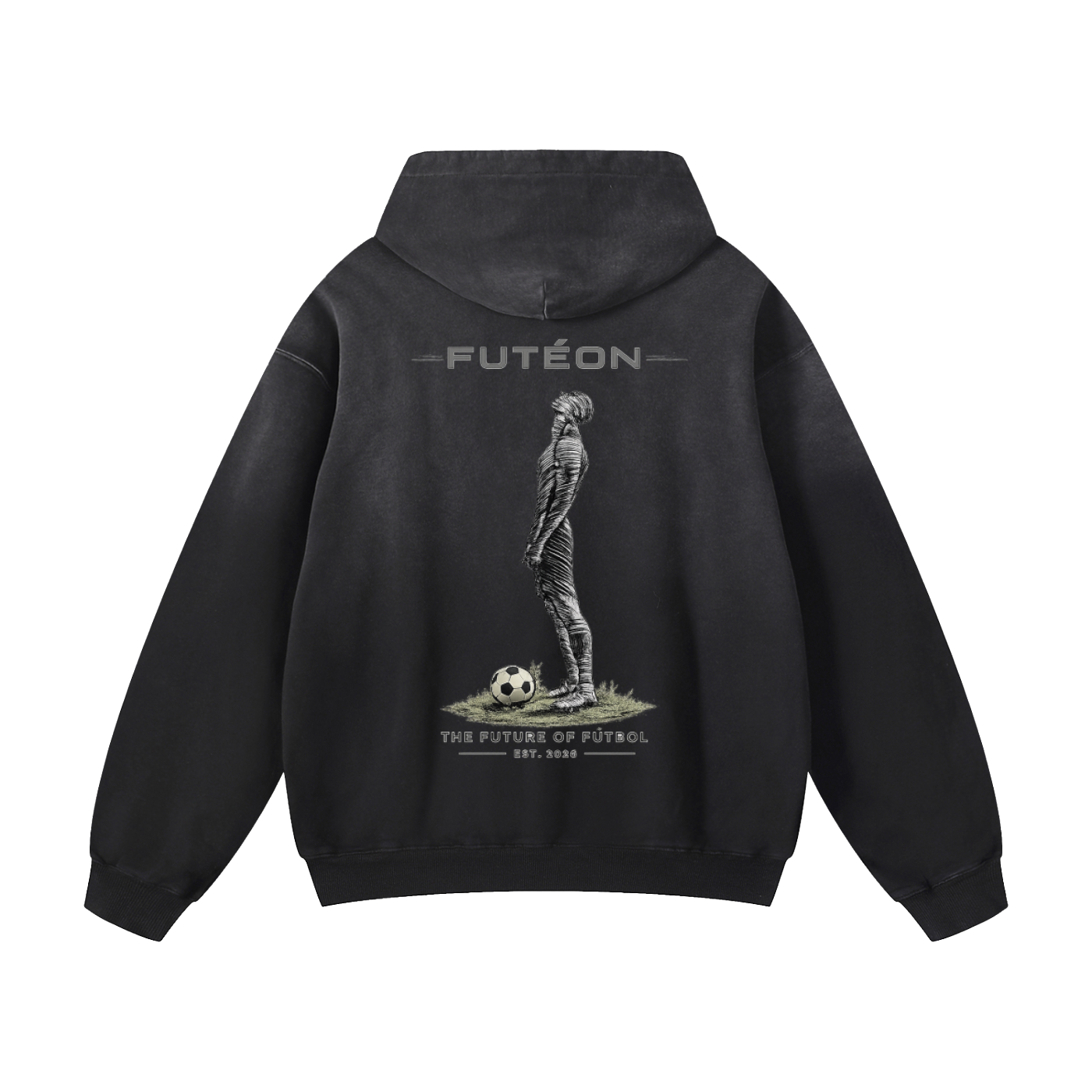 Futéon Heavyweight Sunfade Oversized Hoodie