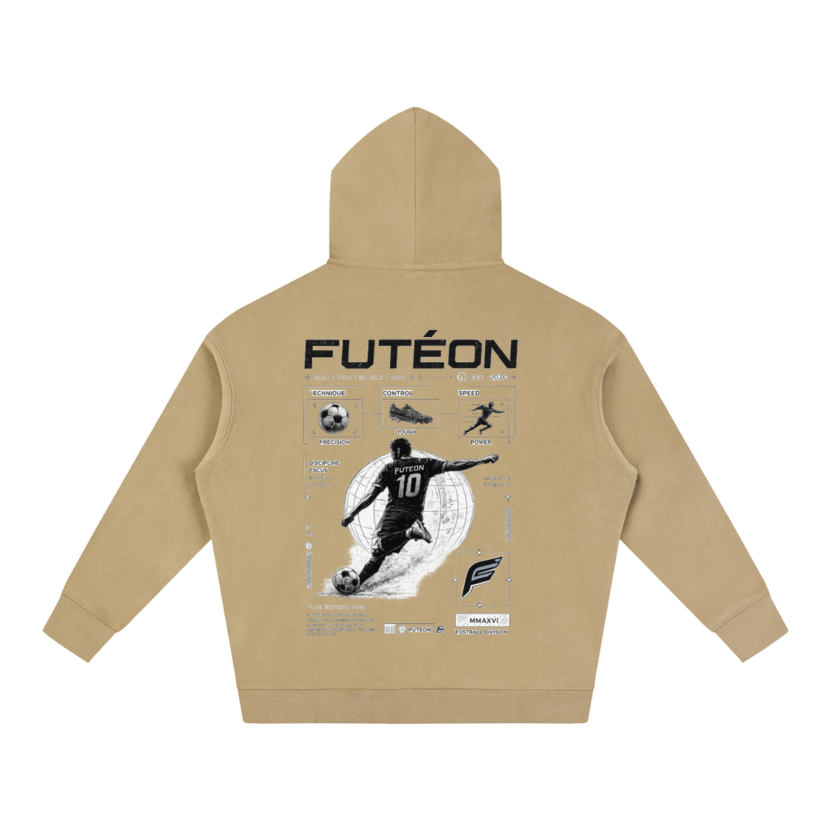 Futéon Oversize Fleeced Hoodie