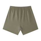 Futéon Unisex Earth Tone Loose Fit Cotton Shorts