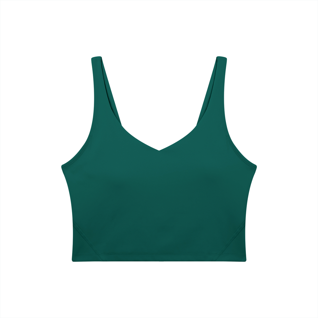 Futéon Women's V-Neck Yoga Sports Bra
