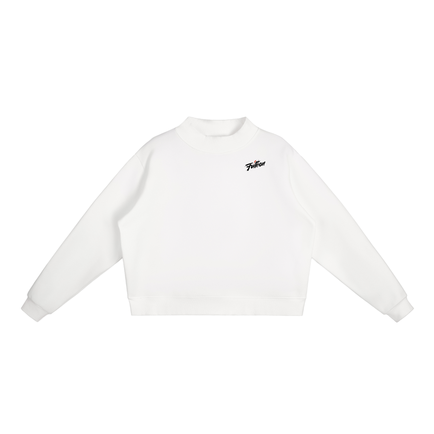 Futéon Fleece Mock-Neck Crew Long Sleeve