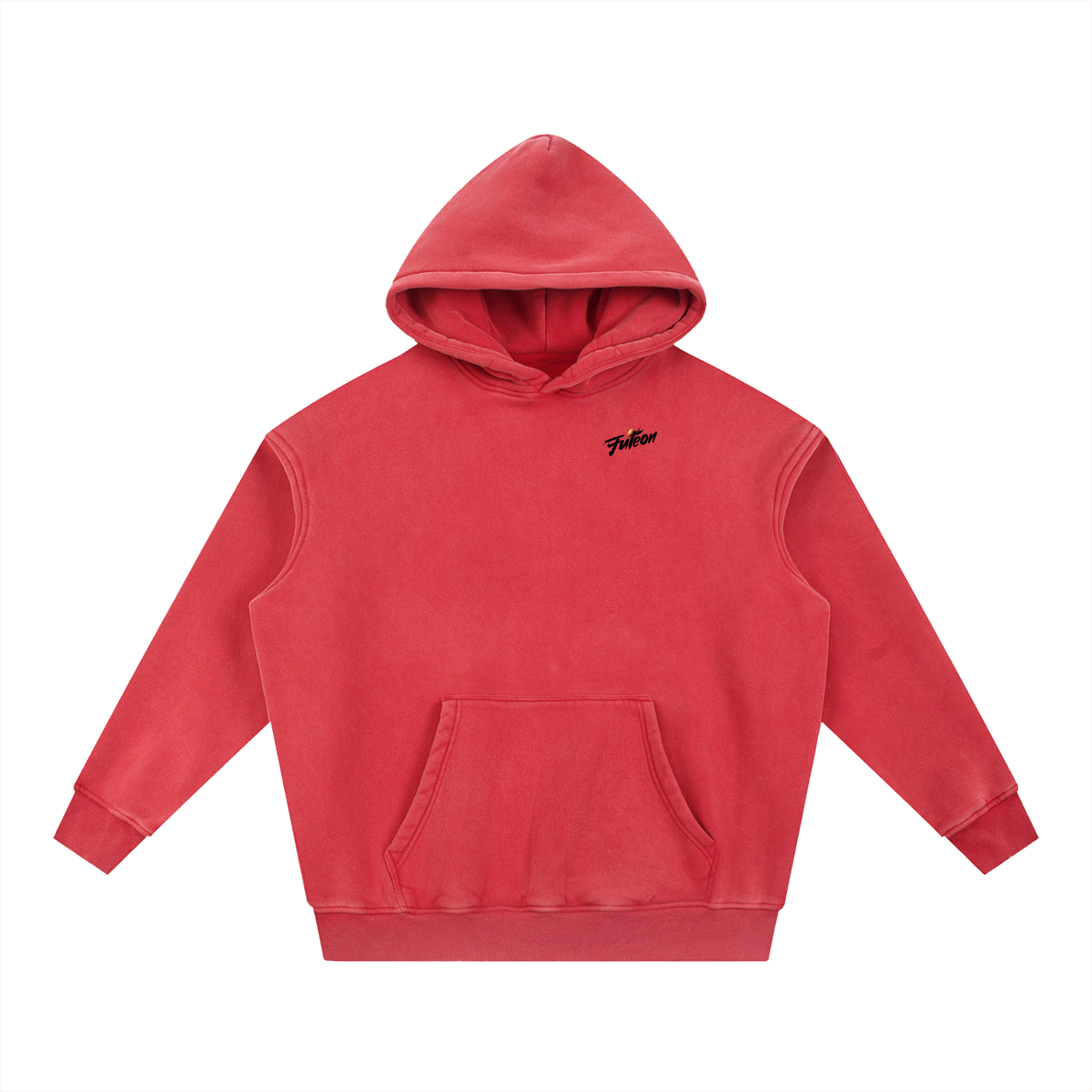Futéon Snow Wash Fleece Oversize Hoodie