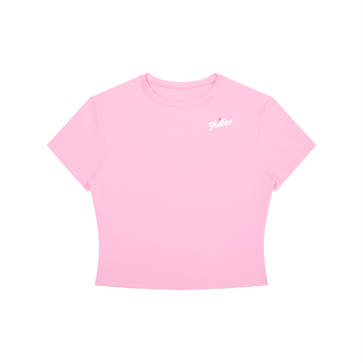 Futéon Women's Crewneck Crop T-Shirt