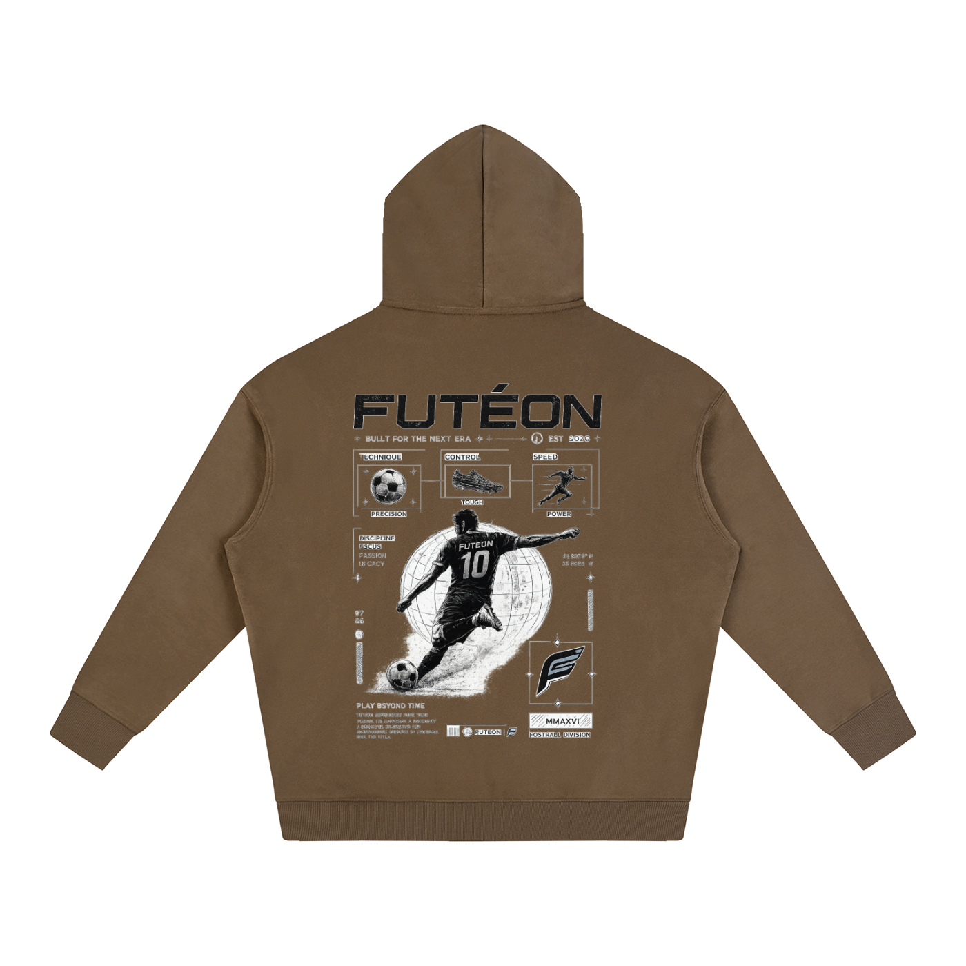 Futéon Oversize Fleeced Hoodie